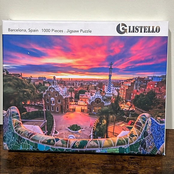 glistello Other - 🔴3/$20🔴Barcelona, Spain 1000 Piece Jigsaw Puzzle by Glistello